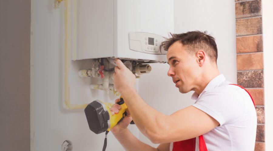 Local water heater installation in Junction City, WI